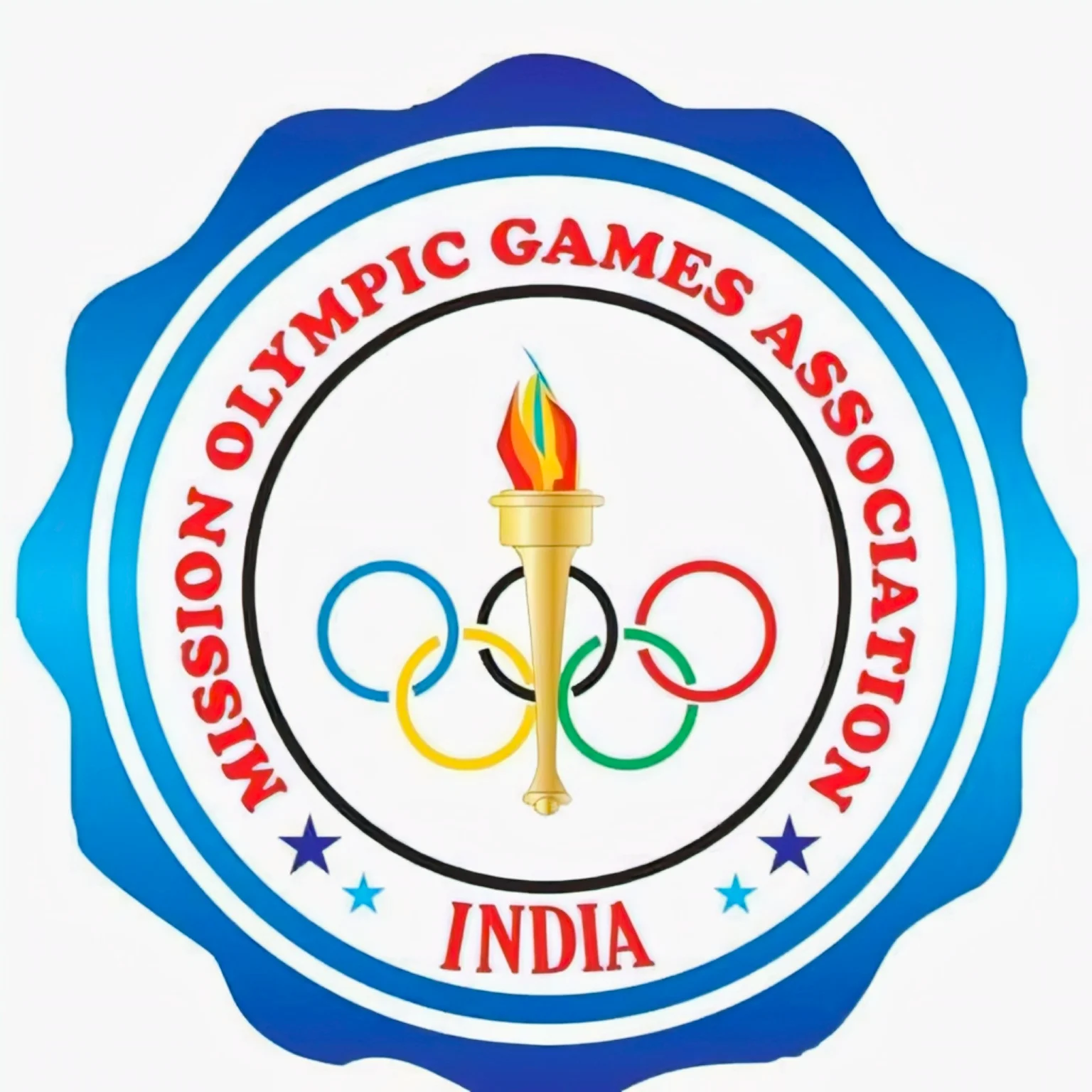 Mission Olympic Games Association Karnataka logo